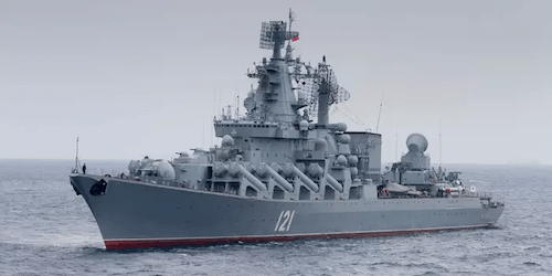 Russian cruiser Moskva